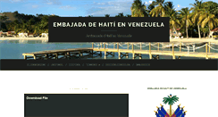 Desktop Screenshot of ambassadehaitivenezuela.org